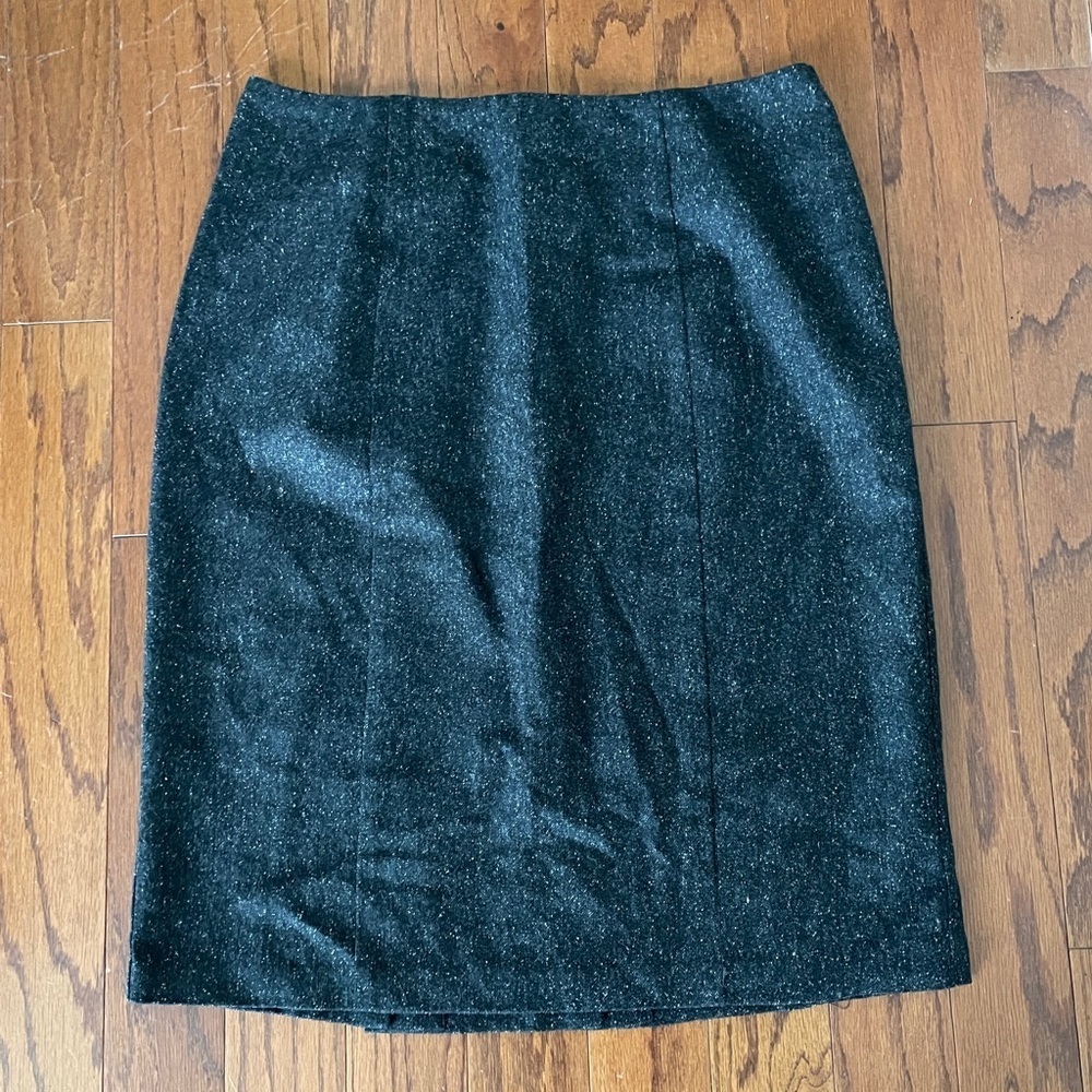 Isabella Bird Charcoal Gray Women's Pencil Skirt